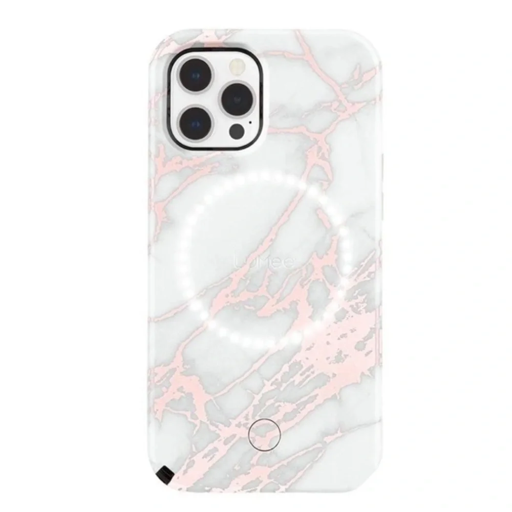 LUMEE Halo Rose Metallic iPhone 12 / iPhone 12 Pro